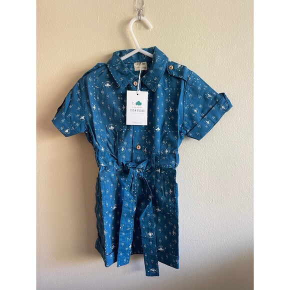 Other - NWT Fin & Vince Adventure Jumpsuit Paisley Trail 12/18